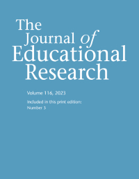 JOURNAL OF EDUCATIONAL RESEARCH