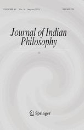 JOURNAL OF INDIAN PHILOSOPHY