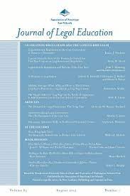 JOURNAL OF LEGAL EDUCATION
