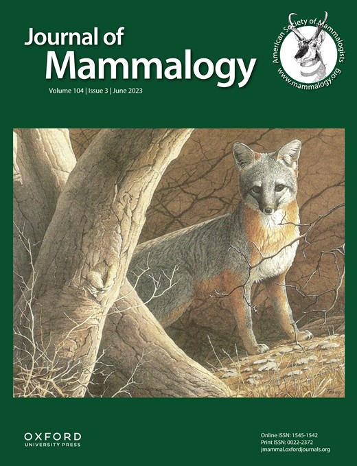 JOURNAL OF MAMMALOGY
