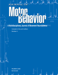 JOURNAL OF MOTOR BEHAVIOR