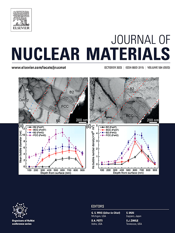 JOURNAL OF NUCLEAR MATERIALS