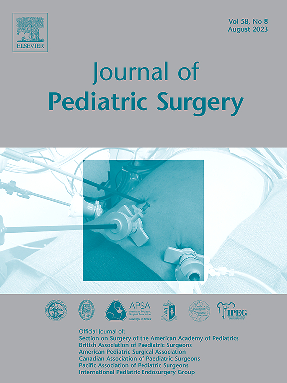 JOURNAL OF PEDIATRIC SURGERY