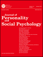 JOURNAL OF PERSONALITY AND SOCIAL PSYCHOLOGY