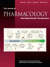 JOURNAL OF PHARMACOLOGY AND EXPERIMENTAL THERAPEUTICS