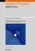 Journal of Physics D: Applied Physics