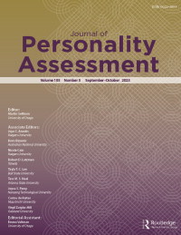 JOURNAL OF PERSONALITY ASSESSMENT