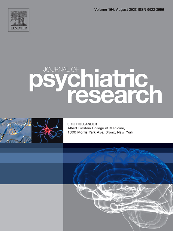 JOURNAL OF PSYCHIATRIC RESEARCH