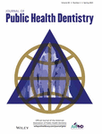 JOURNAL OF PUBLIC HEALTH DENTISTRY