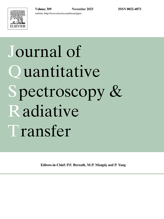 JOURNAL OF QUANTITATIVE SPECTROSCOPY & RADIATIVE TRANSFER