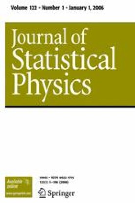 JOURNAL OF STATISTICAL PHYSICS