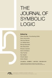 JOURNAL OF SYMBOLIC LOGIC