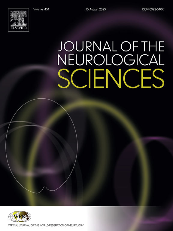 JOURNAL OF THE NEUROLOGICAL SCIENCES