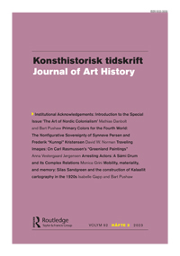KONSTHISTORISK TIDSKRIFT