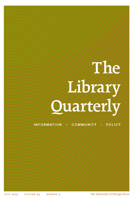 LIBRARY QUARTERLY