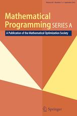 MATHEMATICAL PROGRAMMING