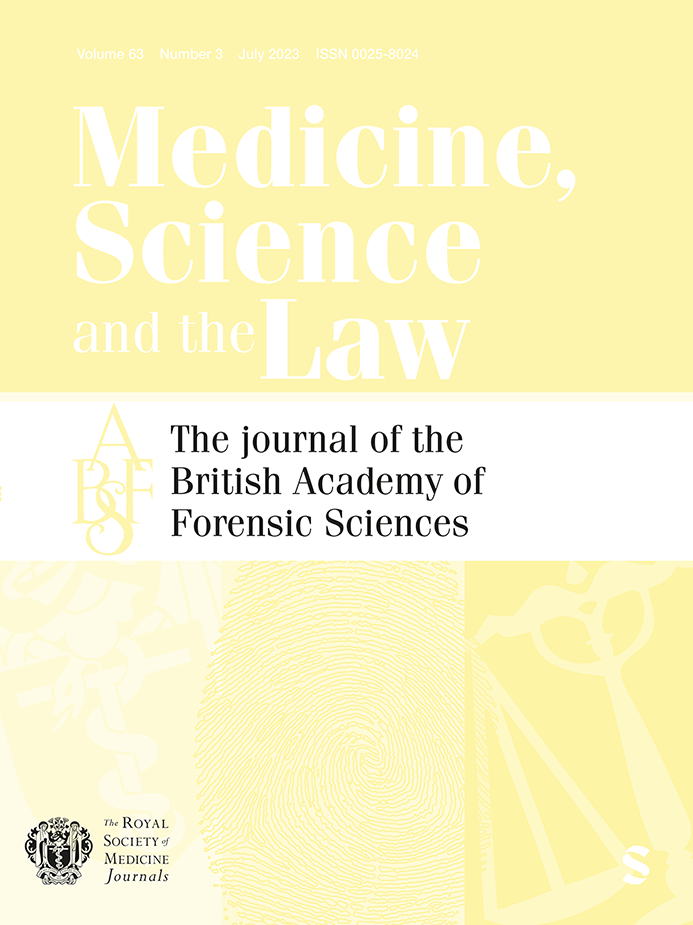 MEDICINE SCIENCE AND THE LAW