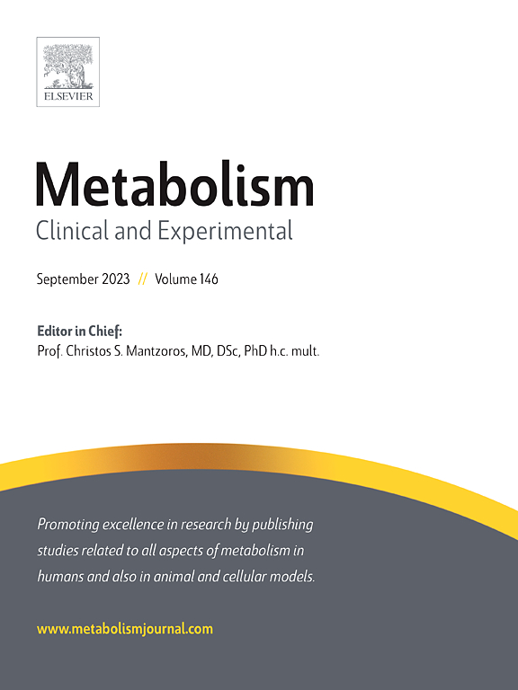 METABOLISM-CLINICAL AND EXPERIMENTAL
