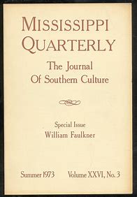 MISSISSIPPI QUARTERLY