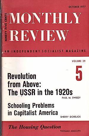 MONTHLY REVIEW-AN INDEPENDENT SOCIALIST MAGAZINE