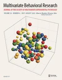 MULTIVARIATE BEHAVIORAL RESEARCH