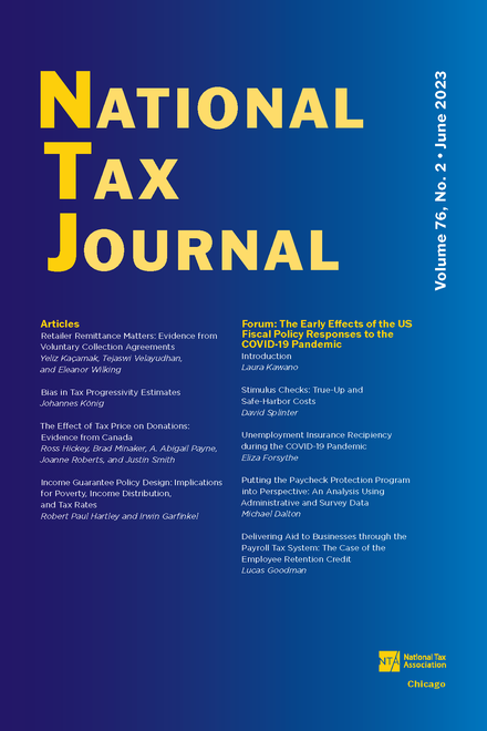 NATIONAL TAX JOURNAL