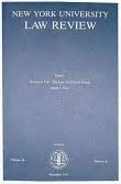 NEW YORK UNIVERSITY LAW REVIEW
