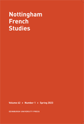NOTTINGHAM FRENCH STUDIES