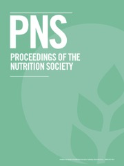 PROCEEDINGS OF THE NUTRITION SOCIETY