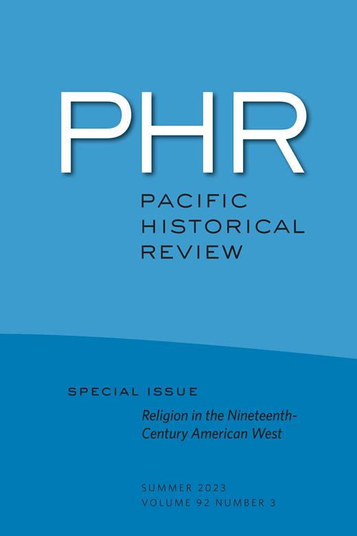 PACIFIC HISTORICAL REVIEW