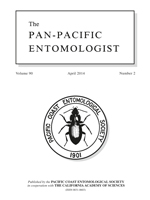 PAN-PACIFIC ENTOMOLOGIST
