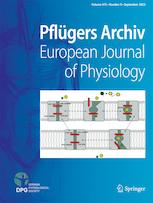 PFLUGERS ARCHIV-EUROPEAN JOURNAL OF PHYSIOLOGY