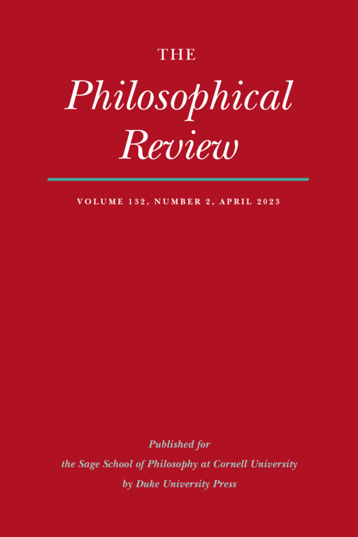 PHILOSOPHICAL REVIEW
