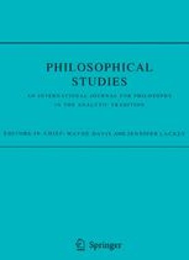 PHILOSOPHICAL STUDIES