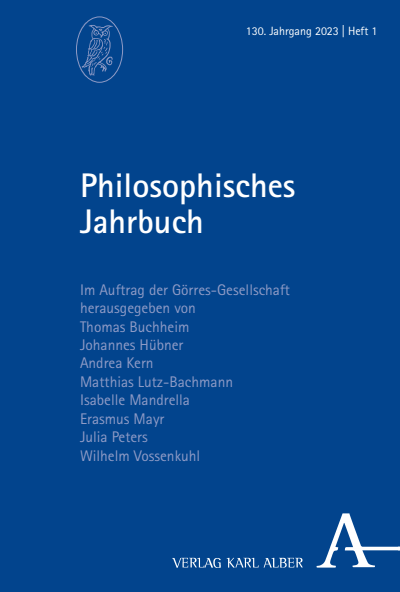 PHILOSOPHISCHES JAHRBUCH