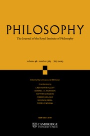 PHILOSOPHY