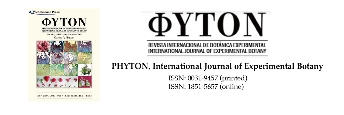 PHYTON-INTERNATIONAL JOURNAL OF EXPERIMENTAL BOTANY