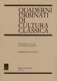 QUADERNI URBINATI DI CULTURA CLASSICA