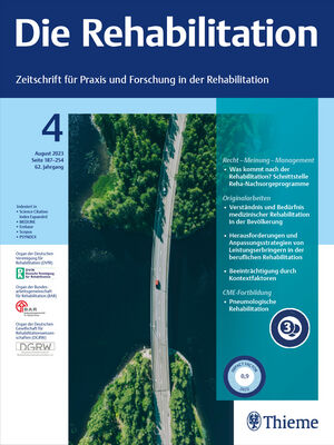 REHABILITATION