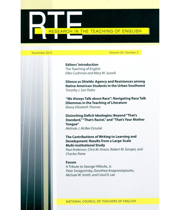 RESEARCH IN THE TEACHING OF ENGLISH
