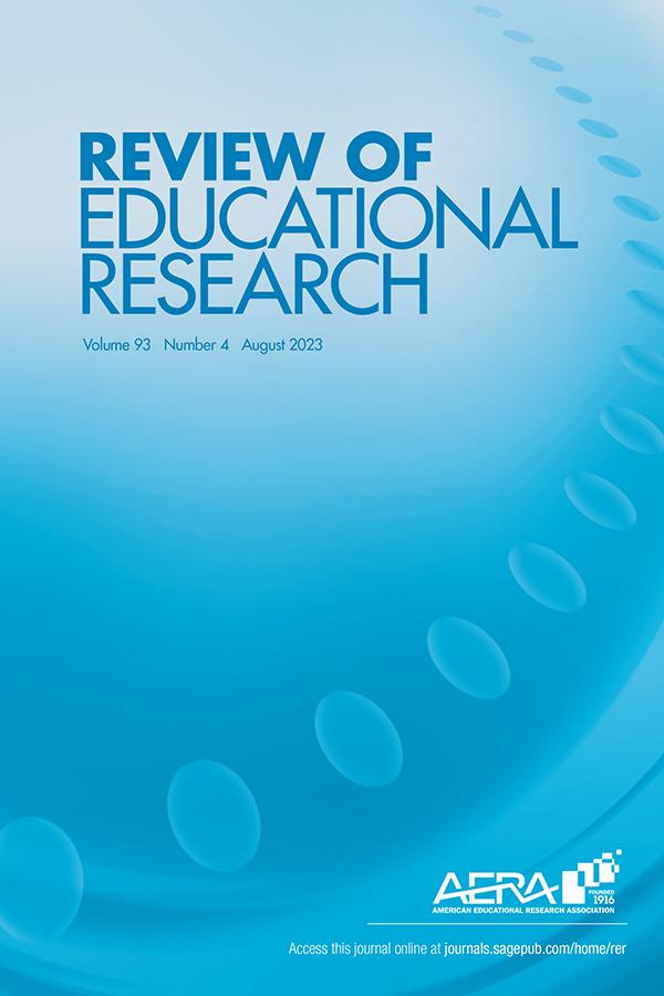 REVIEW OF EDUCATIONAL RESEARCH