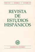 REVISTA DE ESTUDIOS HISPANICOS