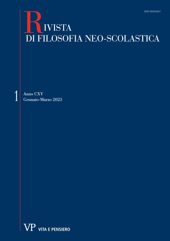 RIVISTA DI FILOSOFIA NEO-SCOLASTICA