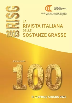 RIVISTA ITALIANA DELLE SOSTANZE GRASSE