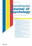 SCANDINAVIAN JOURNAL OF PSYCHOLOGY