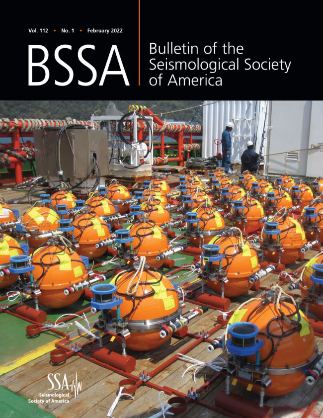 BULLETIN OF THE SEISMOLOGICAL SOCIETY OF AMERICA