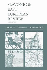 SLAVONIC AND EAST EUROPEAN REVIEW