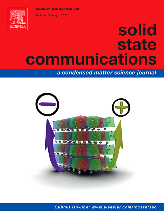 SOLID STATE COMMUNICATIONS