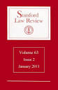 STANFORD LAW REVIEW