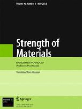 STRENGTH OF MATERIALS